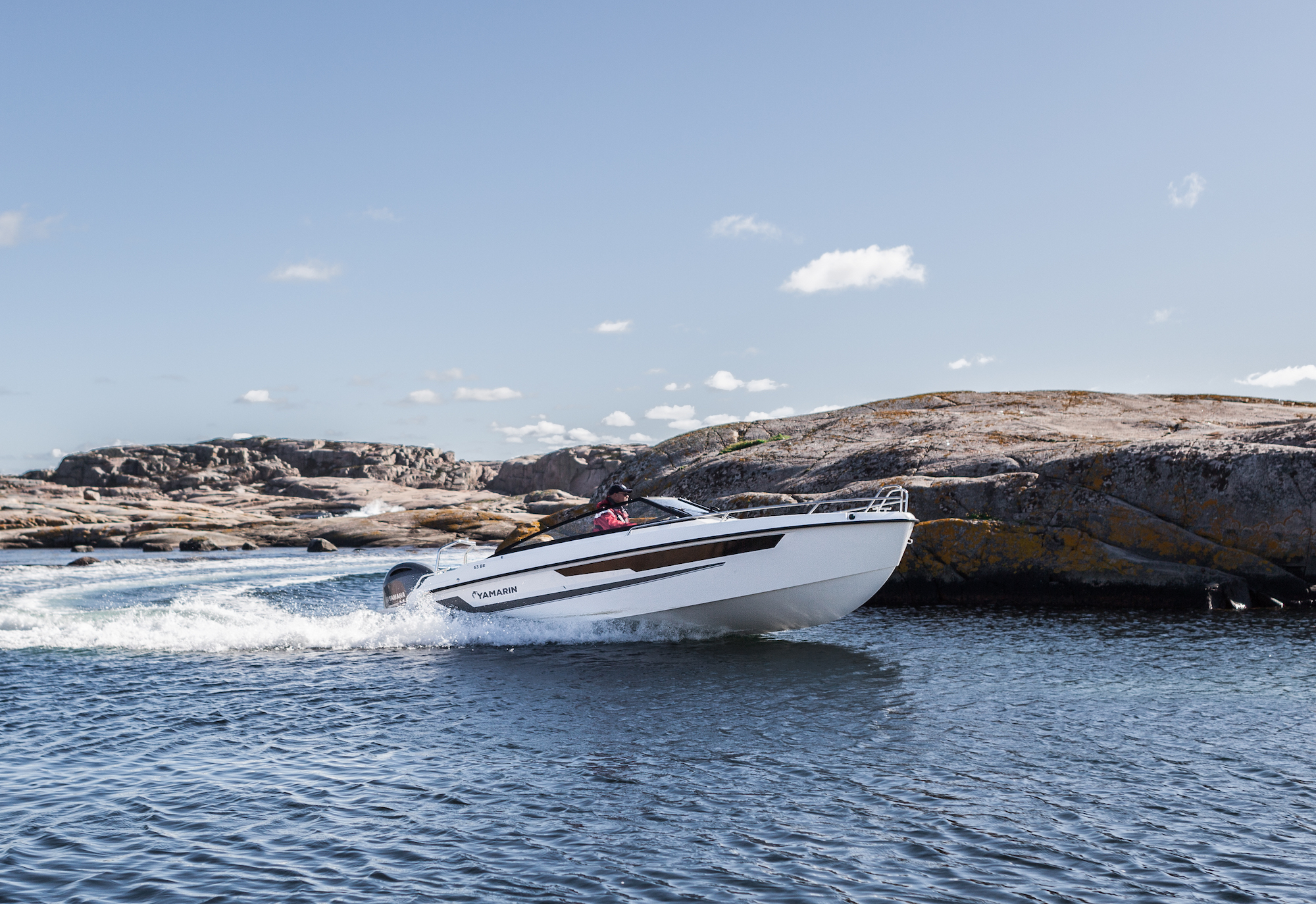 Yamarin 63 BR on esillä Helsingin Uivassa venenäyttelyssä 2019