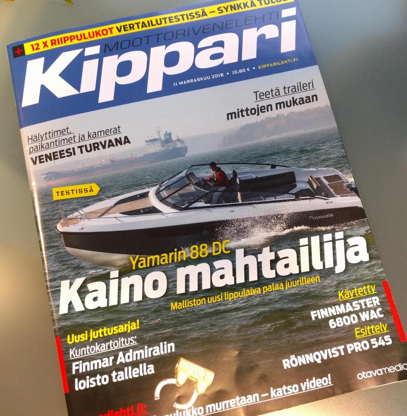Yamarin 88 DC Kippari-lehden kannessa